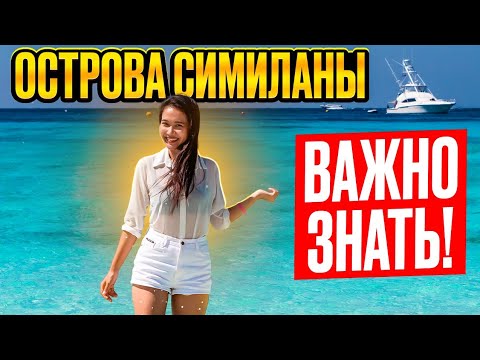 Видео: Острова СИМИЛАНЫ: важно знать для туриста! Отдых в ТАИЛАНДЕ на острове ПХУКЕТ