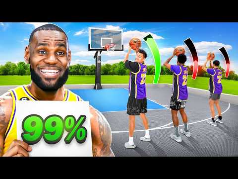 Видео: Превзойдите Леброна по проценту попаданий и выиграйте его майку!