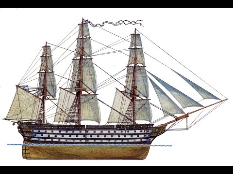 Видео: Сборка линейного корабля 12 Апостолов, 1:100, часть 10