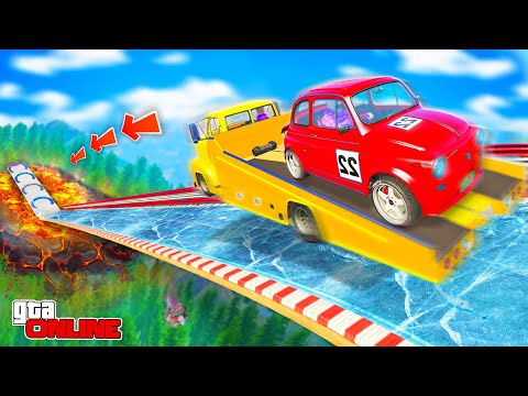 Видео: ЭТО САМЫЙ ЛЕДЯНОЙ СПУСК БЕЗ ТОРМОЗОВ НА ЭВАКУАТОРЕ | СТЕНКА НА СТЕНКУ В ГТА 5 ОНЛАЙН