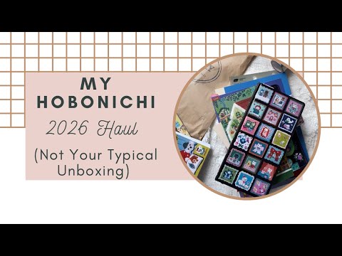 Видео: Распаковка «Нетипичного Хобоничи 2026» — обновления планировщика и журнала, дополнения к Юми Кита...