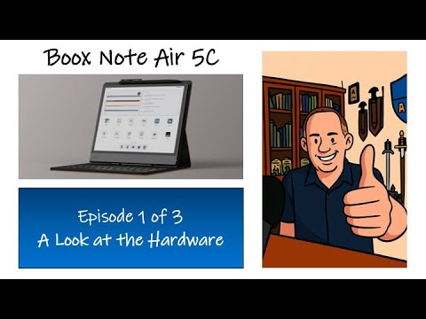 Видео: Boox Note Air 5C: обзор оборудования