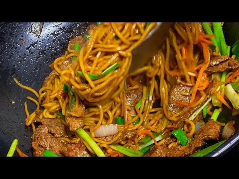 Видео: Лучший рецепт говяжьего ло-мейна, быстро и просто!