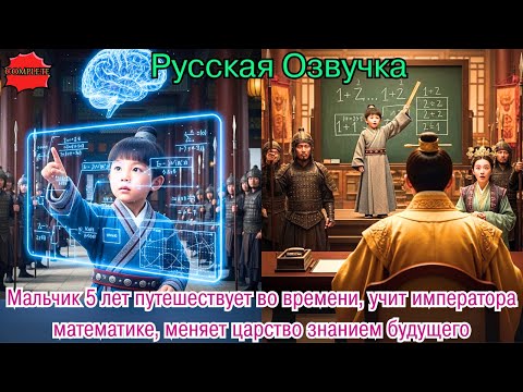Видео: Мальчик 5 лет путешествует во времени, учит императора математике, меняет царство знанием будущего