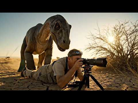 Видео: Когда динозавр присоединяется к документальному фильму о дикой природе | Динозавр, пойманный в 4K