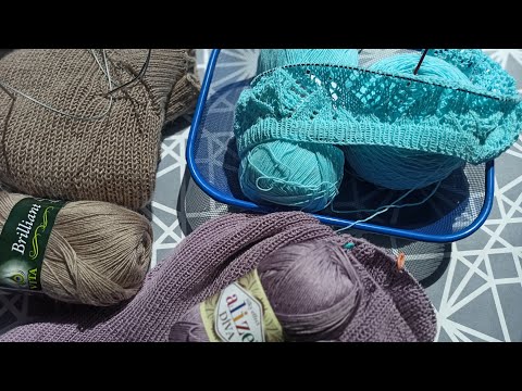 Видео: Вязальный влог // Что вяжу, в чём проблема, класснючий процесс // как исправить ошибку в вязании.