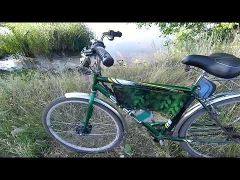 Видео: Самодельный Электро-велосипед на дешёвом мотор-колесе, пробег 1500км