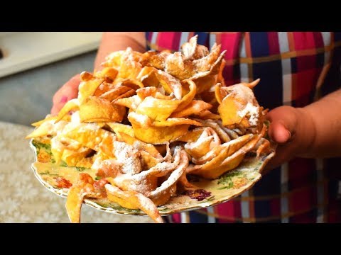 Видео: ХВОРОСТ Самый простой и самый ХРУСТЯЩИЙ Crispy Сookies Мамины рецепты