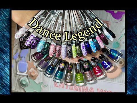 Видео: Лак для стемпинга Dance Legend Chrome / Bright Metal / Metallic.