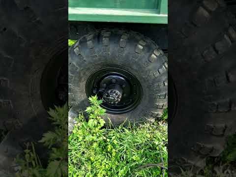 Видео: Резина БТР на Газ 66