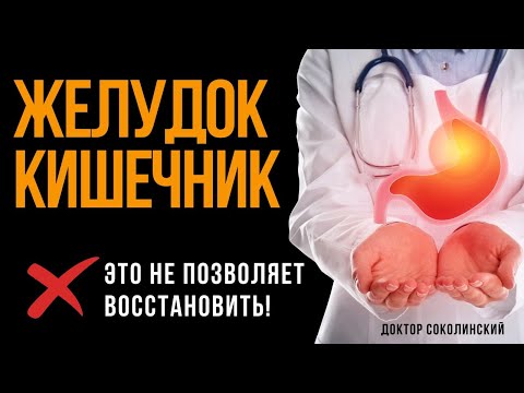 Видео: Вот что не дает восстановить желудок и кишечник на 100%!