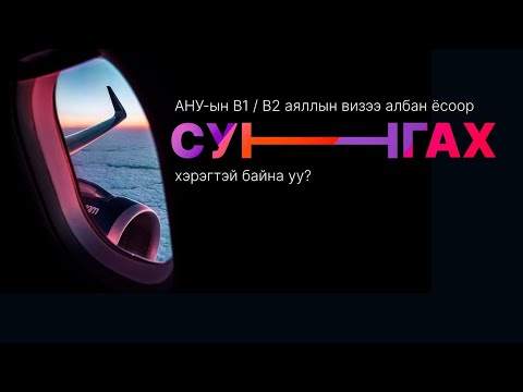 Видео: АНУ-ын АЯЛЛЫН ВИЗЭЭ АМЕРИКТ СУНГАХ