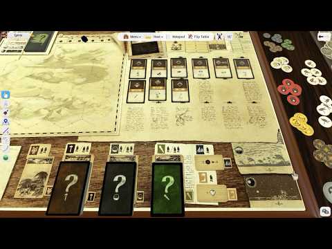 Видео: Настольная игра Робинзон Крузо. Сюжет №1 "Выжившие"