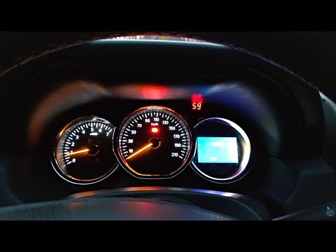 Видео: Отображение температуры двигателя на Дастере