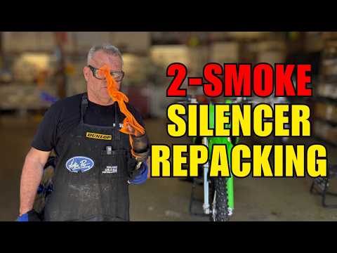 Видео: Переупаковка глушителя для двухтактного двигателя за 10 минут — лучший звук, больше щелчков
