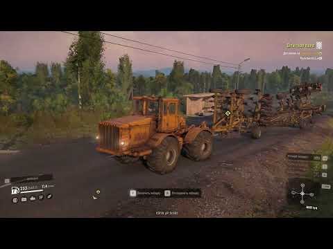 Видео: SnowRunner - работа на К700