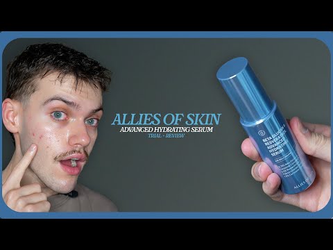 Видео: Увлажняющая сыворотка Allies of Skin с бета-глюканом и ресвератролом | проба + обзор