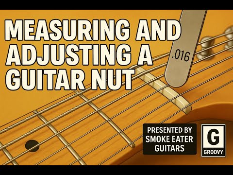 Видео: Уход за гитарой: измерение и регулировка верхнего порожка гитары (ELI5)