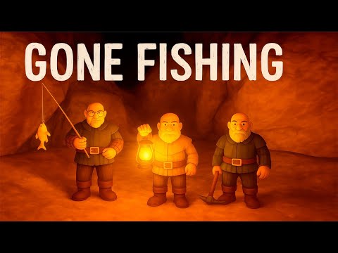 Видео: ГНОМЫ ШАХТЕРЫ ВПЕРВЫЕ НА РЫБАЛКЕ!! (GONE Fishing)