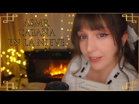 Видео: ⭐ASMR Расслабление в СНЕЖНОЙ КОТТЕДЖЕ❅ [Субтитры] Уход и Ласки для СНА💨