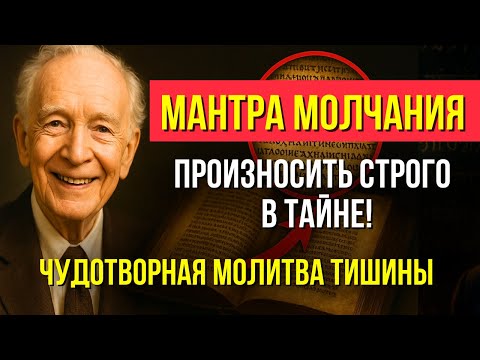 Видео: ЧУДОТВОРНАЯ МАНТРА МОЛЧАНИЯ! ЧИТАЙ ВСЕГО 30 СЕКУНД! Закон Притяжения