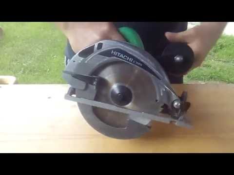 Видео: Обзор ручной циркулярной пилы Hitachi C7MFA Hand saw circular saw C7MFA Hitachi