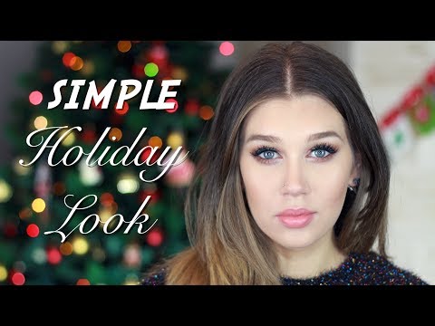 Видео: НЕСЛОЖНЫЙ НОВОГОДНИЙ ОБРАЗ