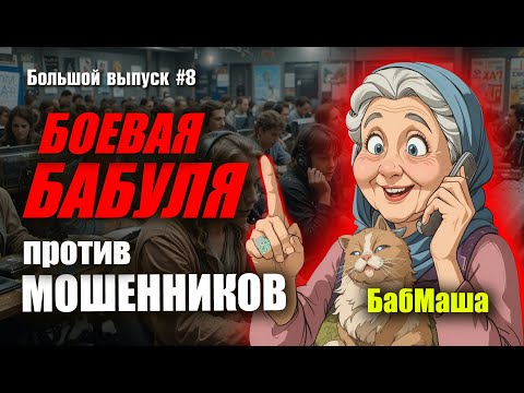 Видео: БОЕВАЯ БАБУЛЯ против МОШЕННИКОВ / #БабМаша / Большой выпуск #8