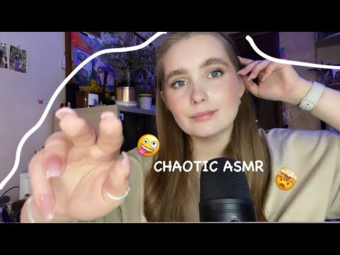 Видео: АСМР Триггерный хаос | Звуки рук, рта | ASMR Chaotic triggers