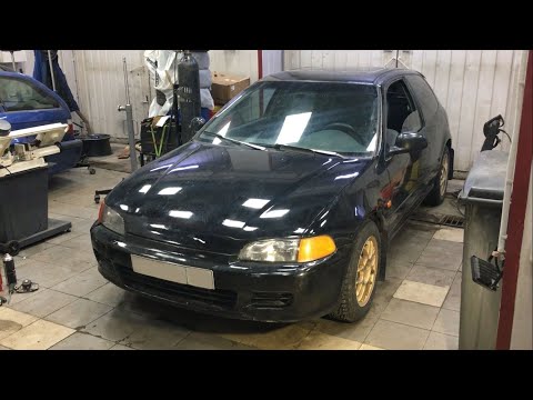 Видео: Honda Civic EG - переходим с карбюратора на инжектор (часть 3)