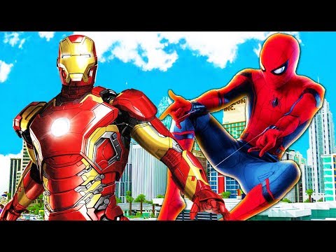 Видео: ЖЕЛЕЗНЫЙ ЧЕЛОВЕК И ПАУК И КАМЕНЬ РЕАЛЬНОСТИ !? СУПЕРЕГЕРОИ ВОЛОДЯ МАРВЕЛ В МАЙНКРАФТ