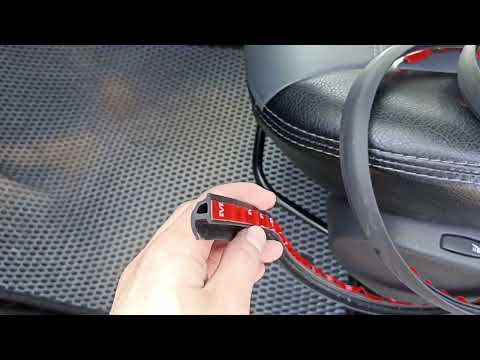 Видео: Установка уплотнителя типа Р на рено логан, от пыли и грязи