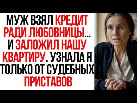 Видео: Муж взял кредит на любовницу и записал нашу квартиру в залог. Узнала, когда пришли судебные приставы
