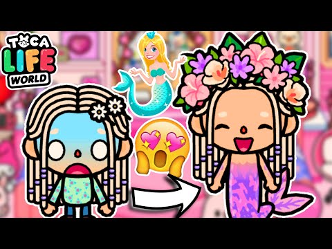 Видео: МОЯ СЕСТРА-БЛИЗНЕЦ РУСАЛКА! 😱🧜‍♀️ Toca Boca Life World