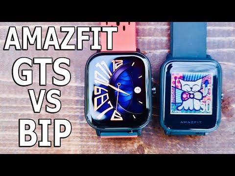 Видео: Amazfit GTS vs Amazfit Bip II 10 Различий Лучших Умных Часов