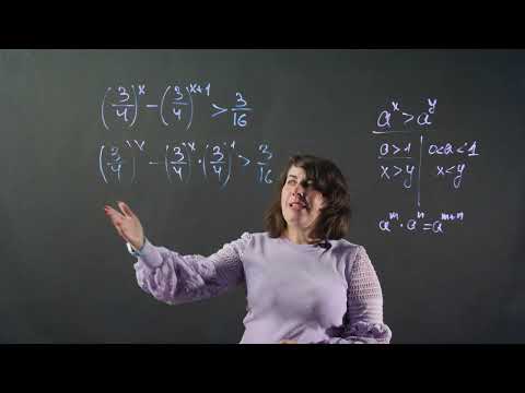 Видео: Показникові нерівності. Правила розв'язування | Алгебра 11 клас