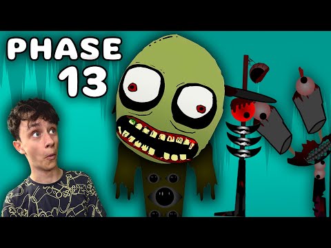 Видео: PHASE  13 SPRUNKI ! САЙМОН ПРЕВРАТИЛСЯ В  SALAD FINGERS