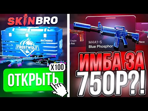 Видео: ЛУЧШИЙ КЕЙС ДЛЯ ОКУПА ЗА 750р на SKINBRO !? ВЫБИЛ ДИГЛ ЗА 100.000 РУБЛЕЙ НА СКИНБРО ! РОЗЫГРЫШ