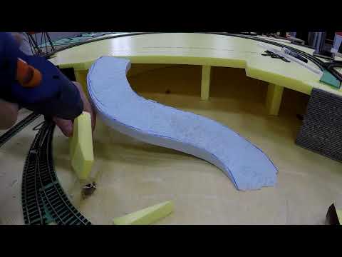 Видео: Макет железной дороги с начала#8 ЗАГОТОВКА ЛАНДШАФТА 1