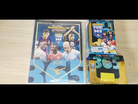 Видео: PANINI FIFA 365: 2022-2023. Adrenalyn XL распаковка блока и тина