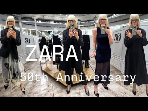 Видео: ZARA 🖤50th anniversary collection 🔥 Примерки 💃Покупки 🛍️
