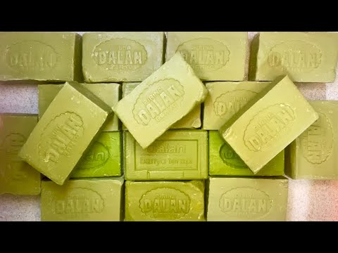 Видео: ASMR🧼Cutting dry soap 🔪DALAN 💚Резка сухого мыла💚💚💚💚💚