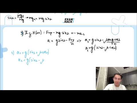 Видео: После удара шайба начала скользить вверх по шероховатой наклонной плоскости с начальной - №23226