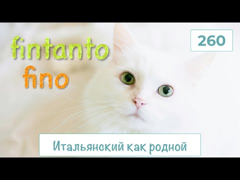 Видео: FINTANTO и FINO в итальянском языке с примерами  употребления– 260