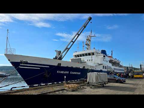 Видео: Теплоход «Клавдия Еланская» | Мурманск — Островной — Чаваньга | Круиз вокруг Кольского полуострова