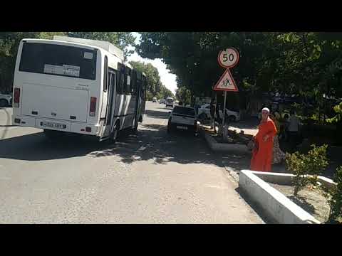 Видео: Fergana  Киргили от стадиона ул Строителей по Маргиланской до Кокандской до Широтки / Сулим "