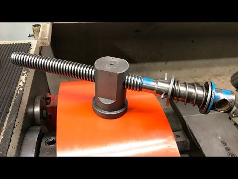 Видео: Вторая жизнь для тисков. Восстановление гайки винта.
