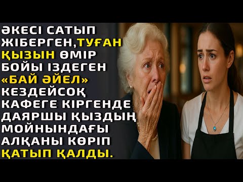 Видео: Әкесі сатып жіберген туған қызын өмір бойы іздеген "Бай әйел" кездейсоқ кафеге кіргенде даяршы қызды