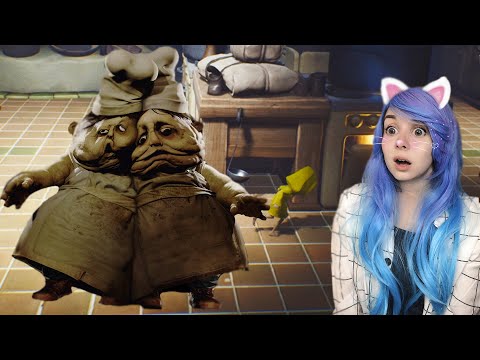 Видео: Убегаю от ЖУТКИХ поваров-близнецов! 👨‍🍳👨‍🍳 LITTLE NIGHTMARES #4