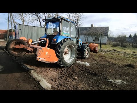 Видео: Готовлю к сезону мульчер KUHN .